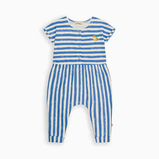 Cabin Blue Stripe Jumpsuit