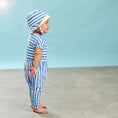 Load image into Gallery viewer, Cabin Blue Stripe Jumpsuit
