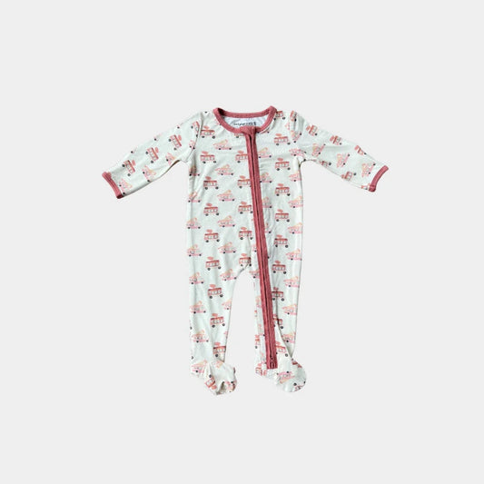 Ice Cream Truck Footie Romper Pijama