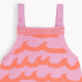 Load image into Gallery viewer, Gull Pink Waves Knitted Romper
