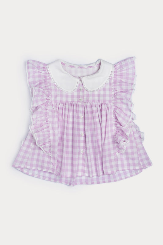 Suzanne Gingham Blouse