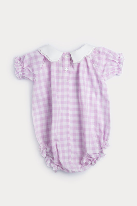 Gingham Check Betty Bubble Romper