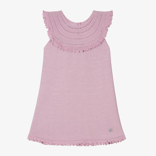 Petalo Knit Ruffled Dress