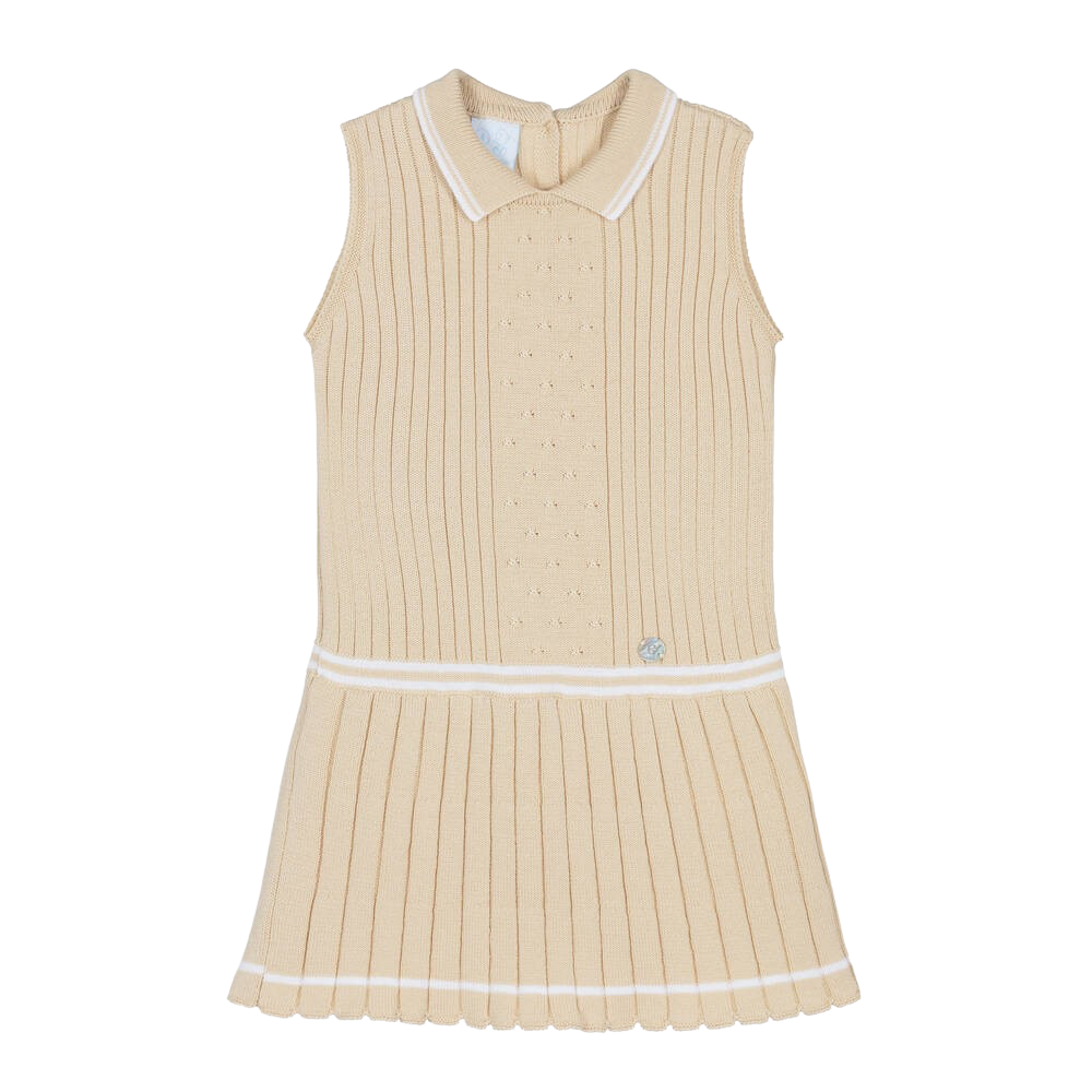 Pleated Tennis Inspired Dress