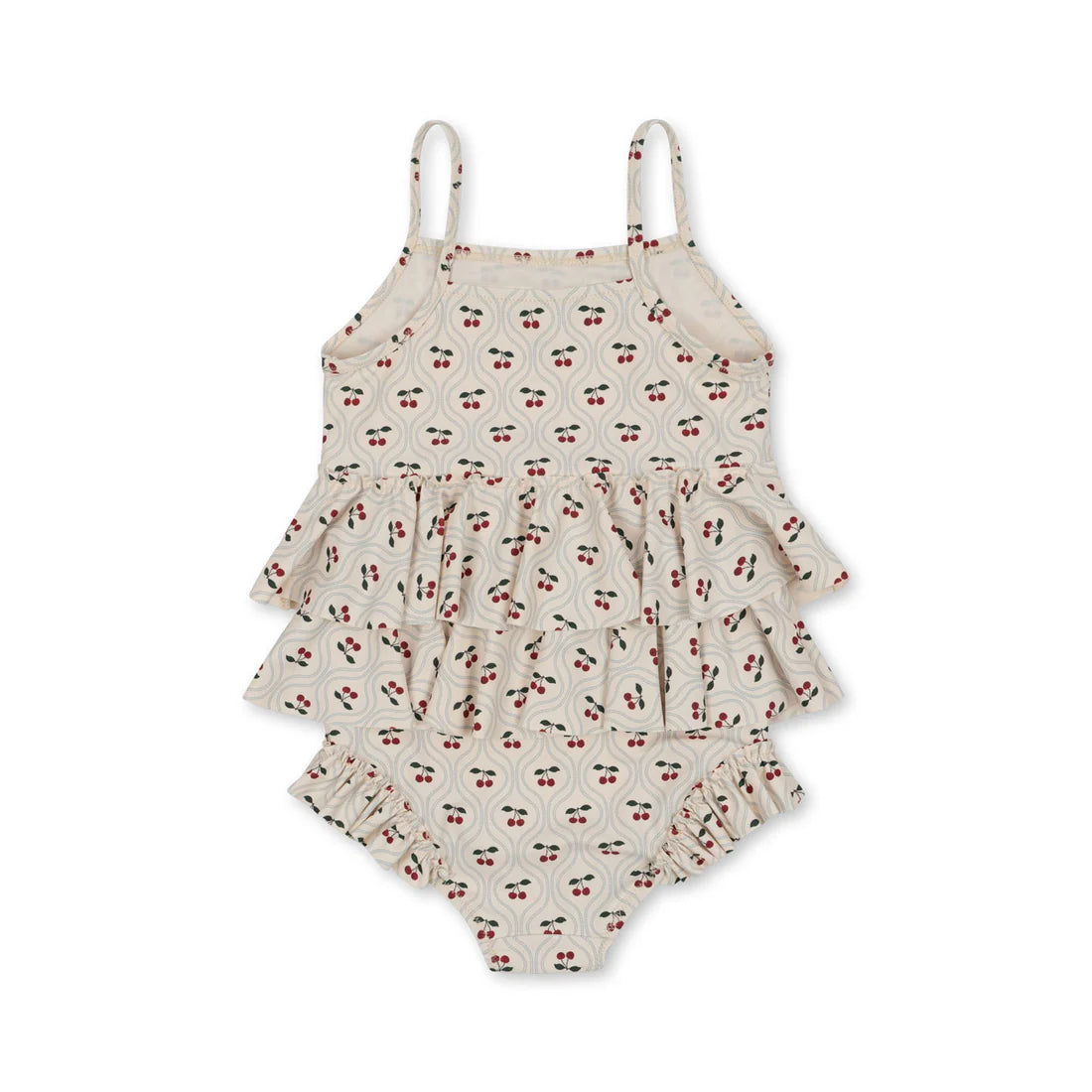 Cherry Manuca Frill Swimsuit