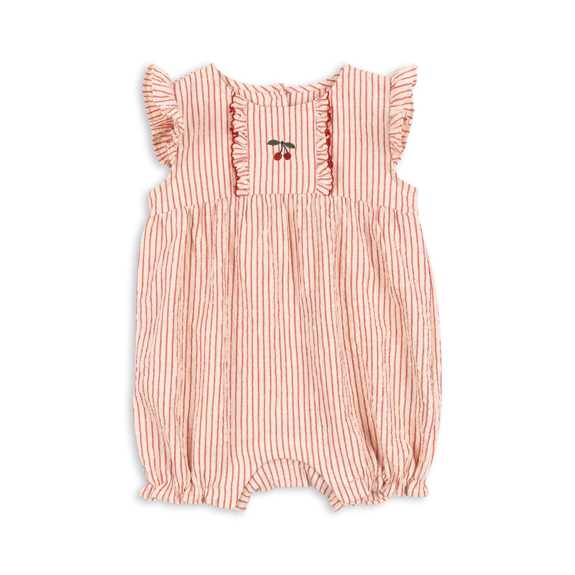 Amour Stripe Ellie Frill Romper