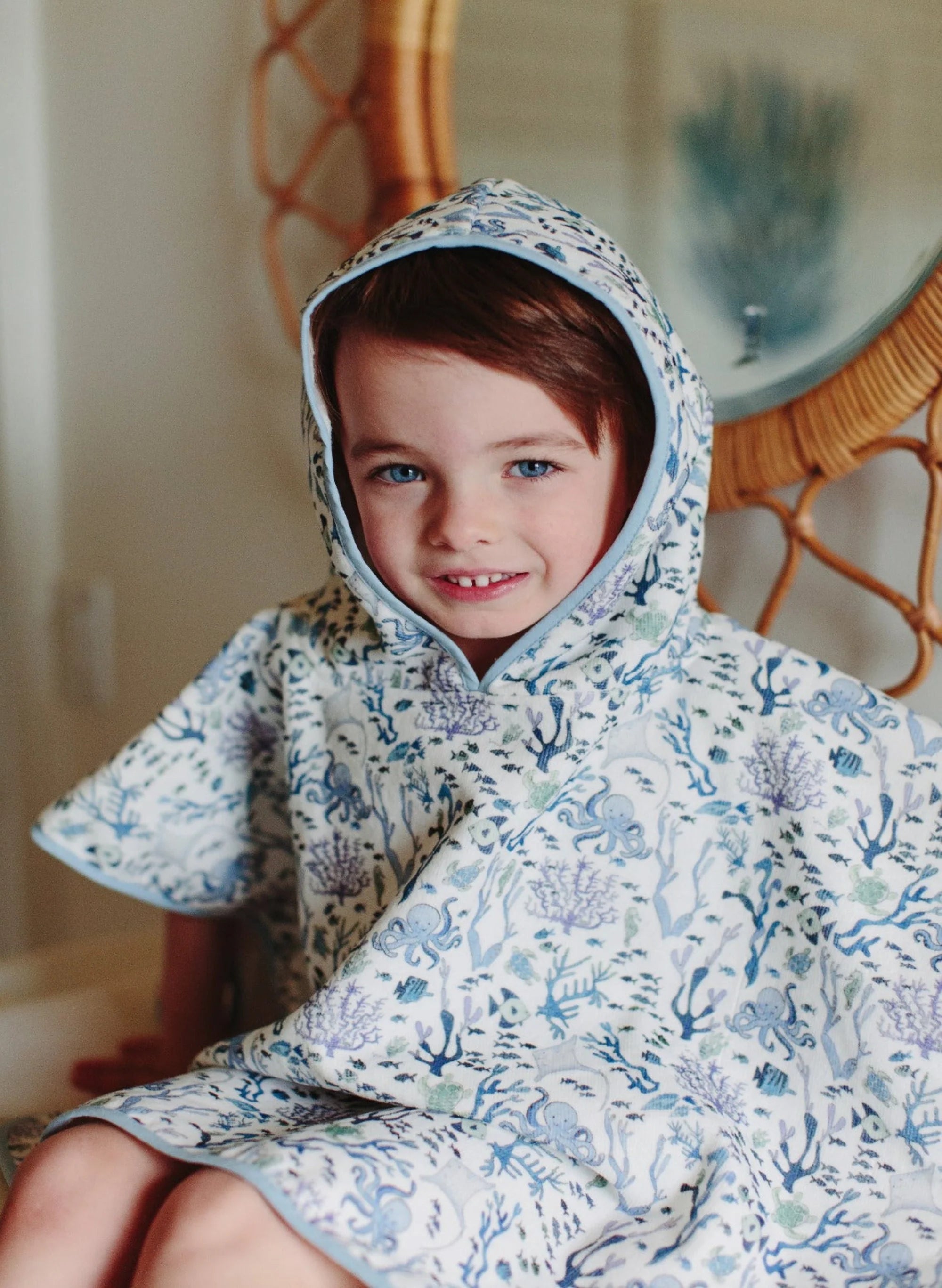 Under The Sea Swim Poncho