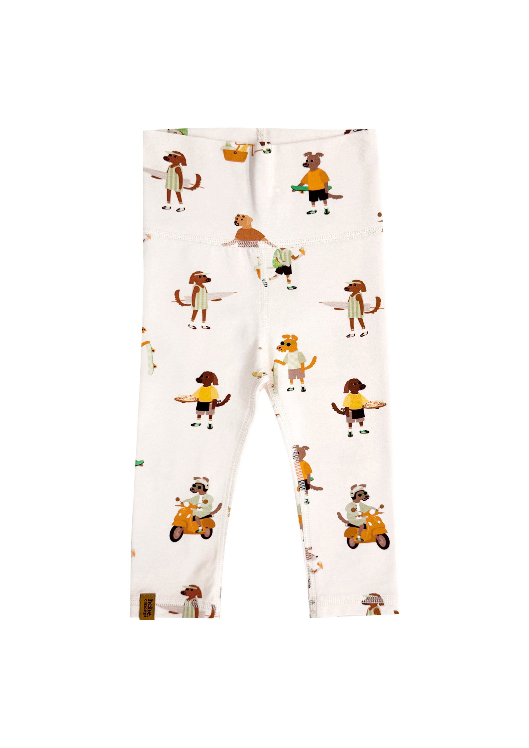 Leggings with Dog Allover Print