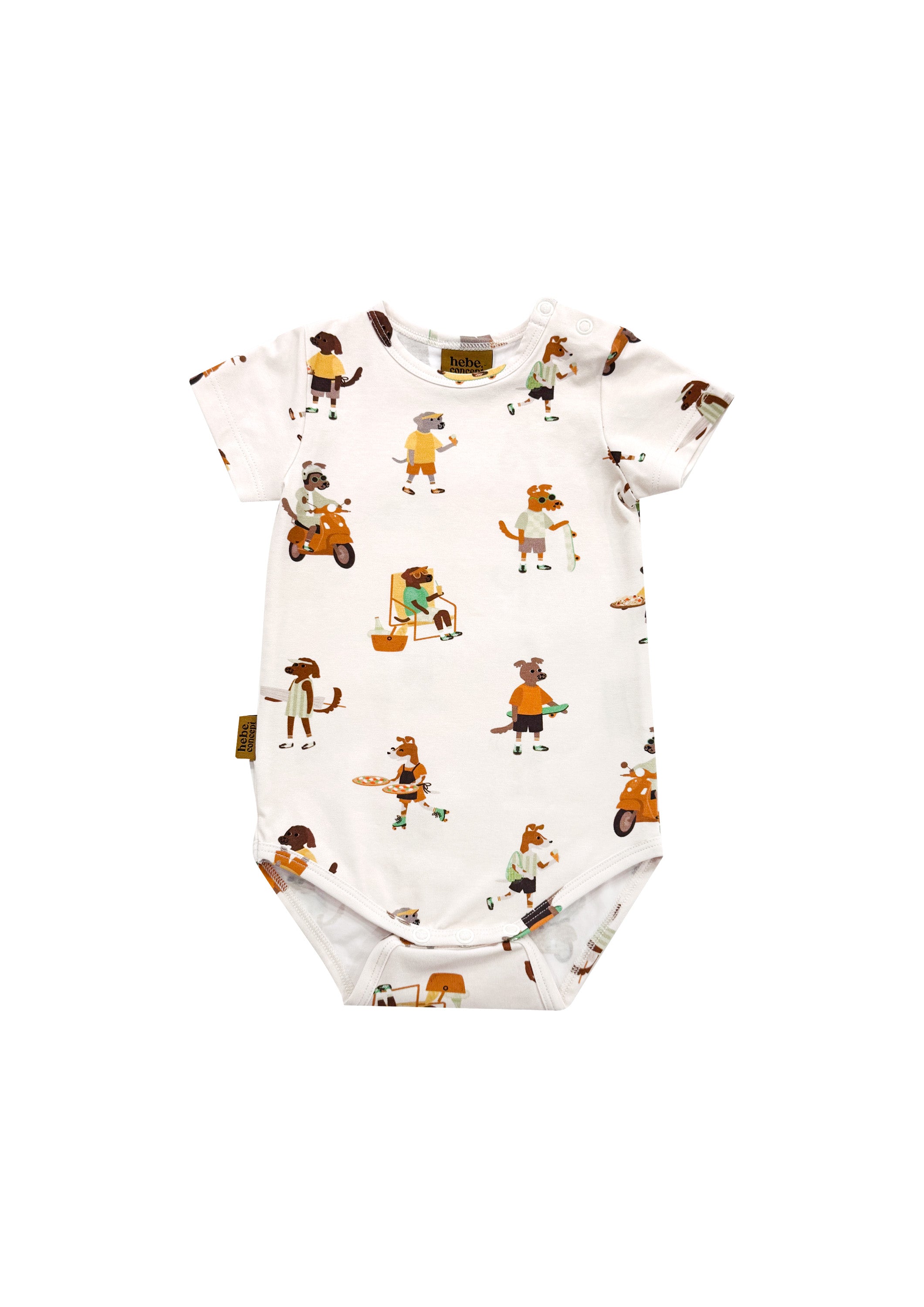 Body with Dog Allover Print