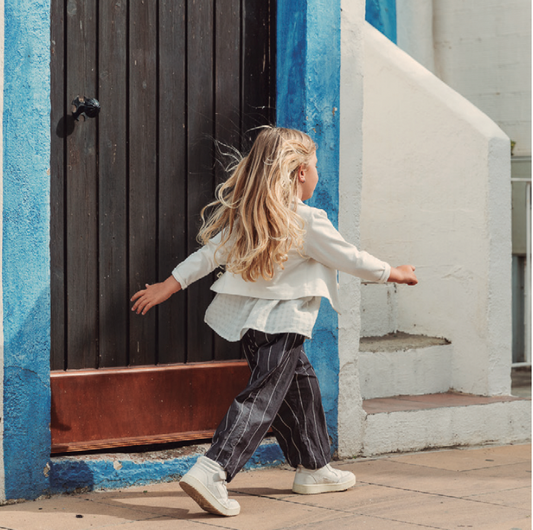 Striped Wide Leg Culottes