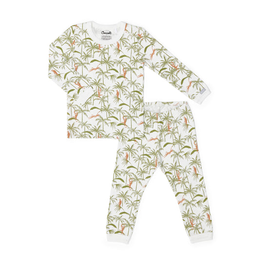 Monkey Jungle Pajama Set