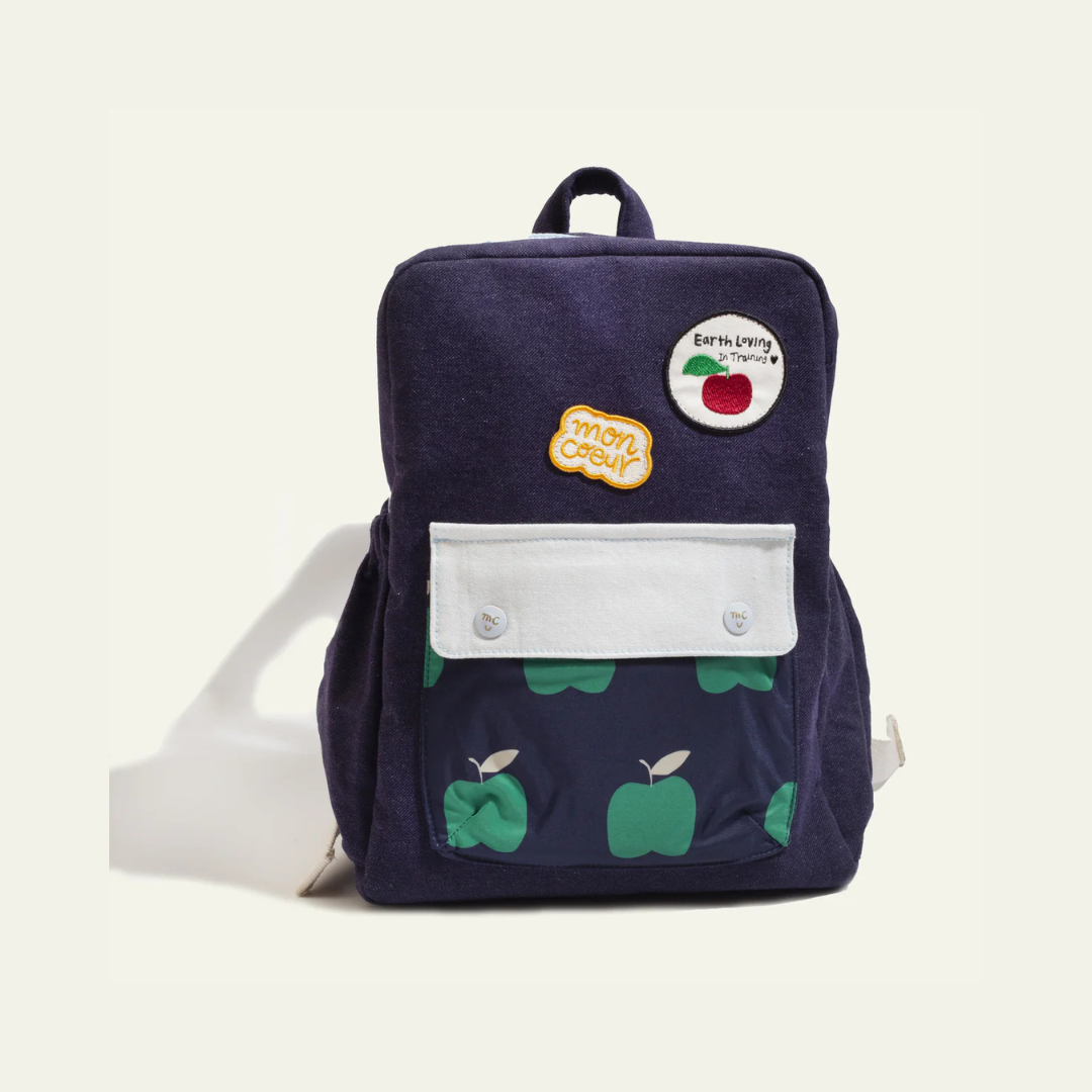 Recycled Materials Apple Backpack