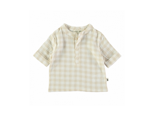 Gingham Polo Shirt