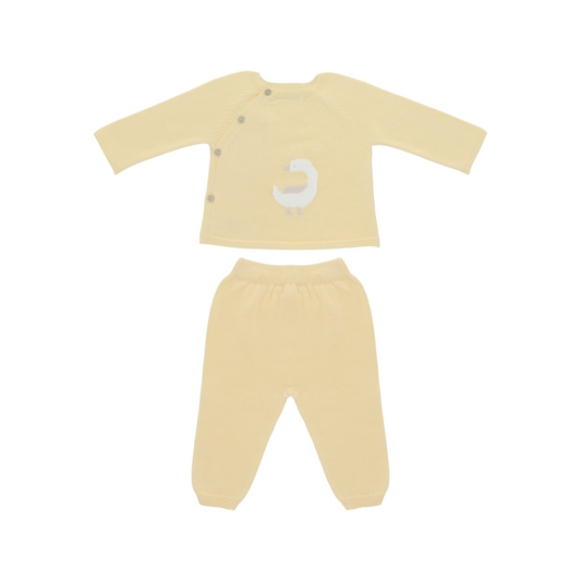 Knit Duck Sweater and Legging Set