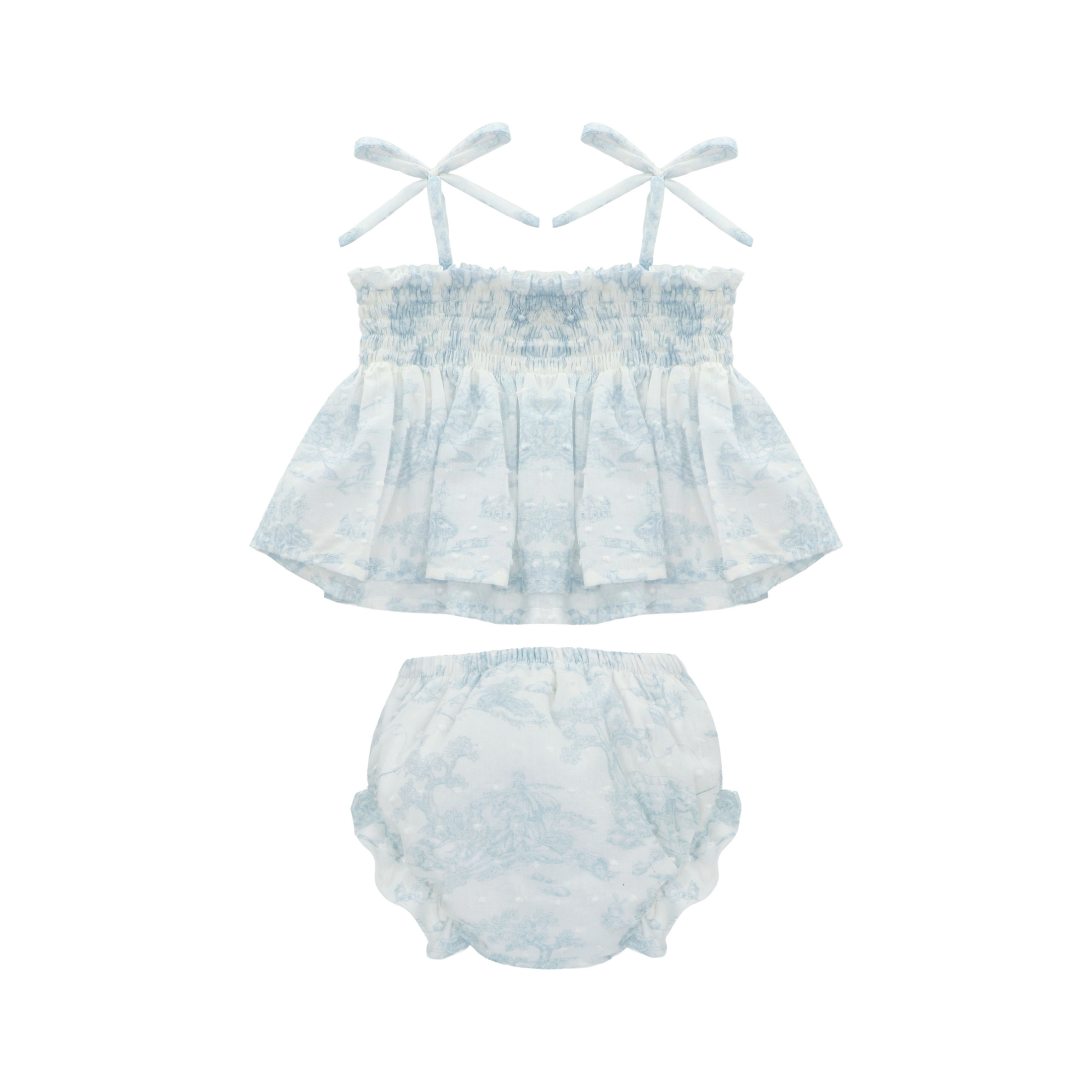 Montefioralle Blouse and Bloomer Set