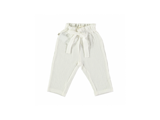 Gauze Relaxed Fit Trouser