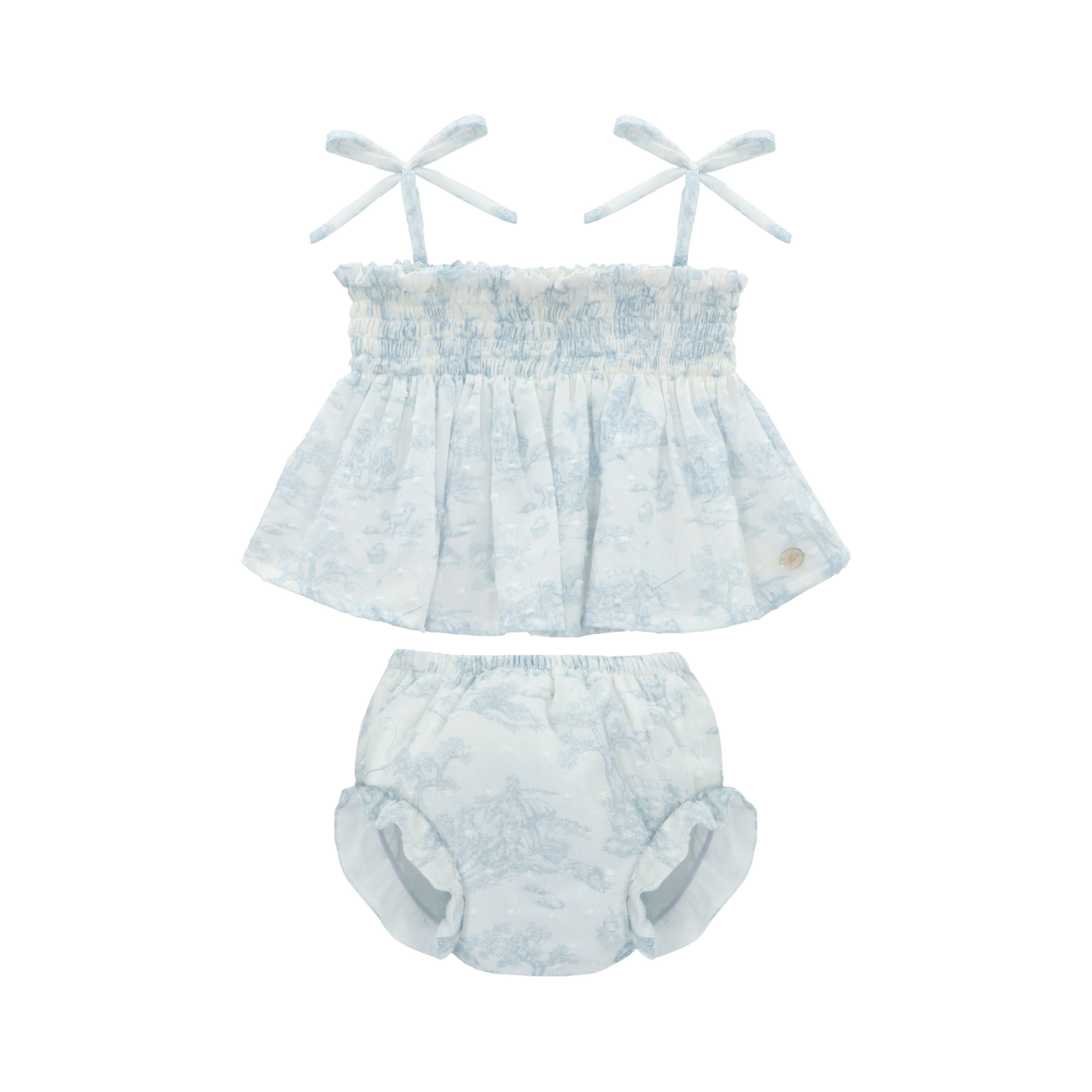 Montefioralle Blouse and Bloomer Set
