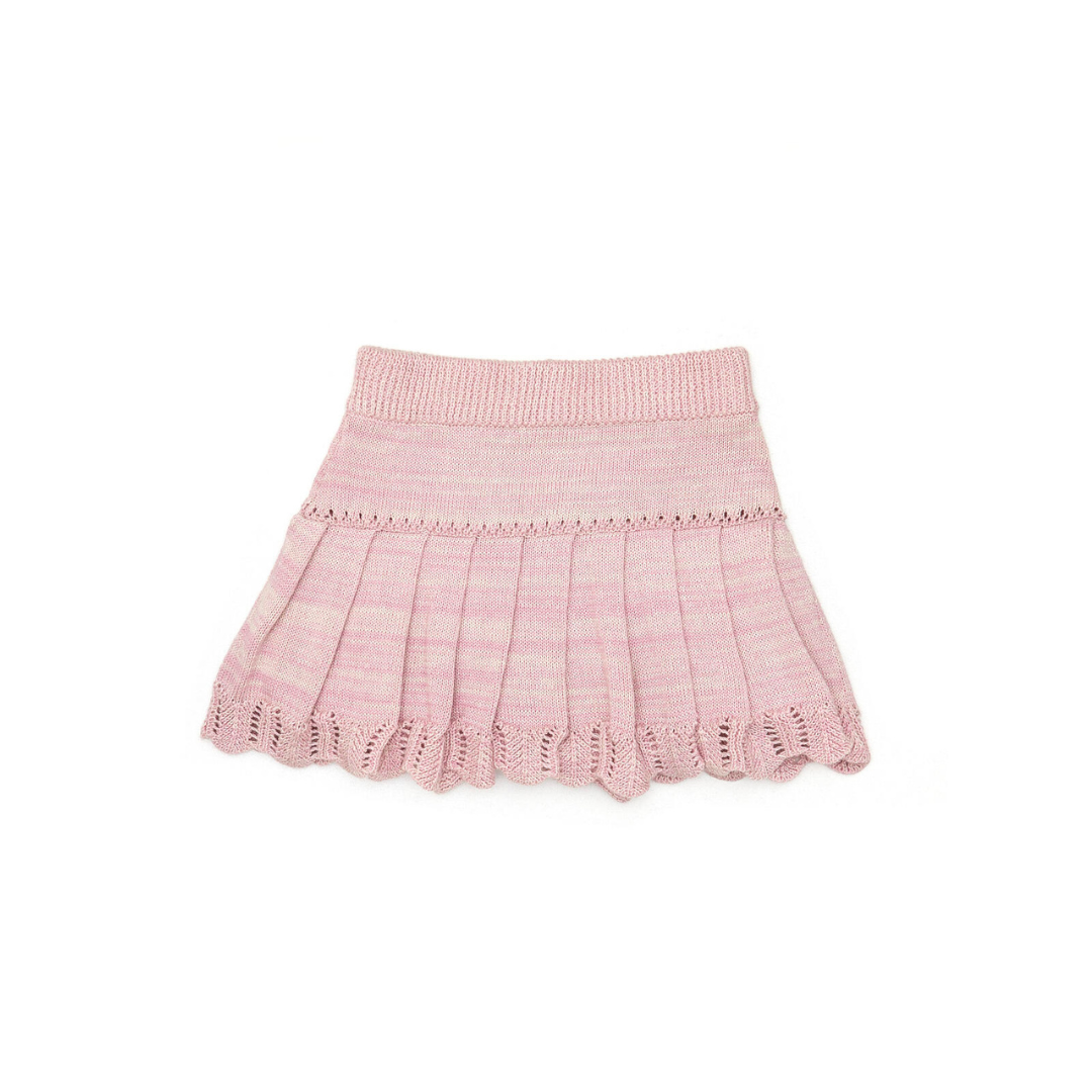 Knitted Skirt with Built In Bloomer