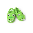 Load image into Gallery viewer, Green Alligator Slippers For Children (2-6 Years)
