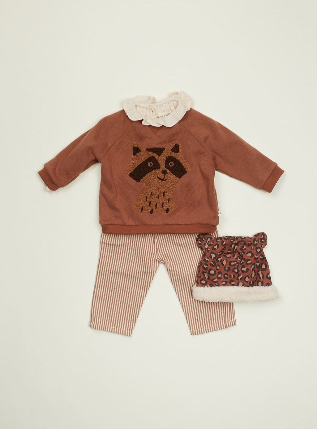 Eliot Baby Racoon Sweatshirt