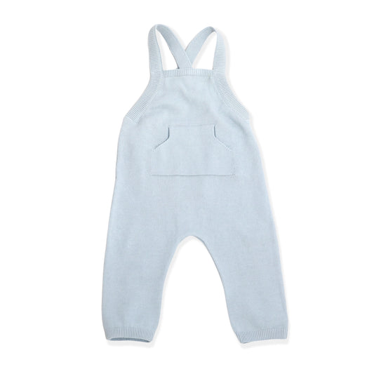 Kangaroo Pocket Organic Sweater Knit Baby Overall