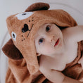 Load image into Gallery viewer, Dog Hooded Towel For Toddlers Ages 2 To 8 Years Old
