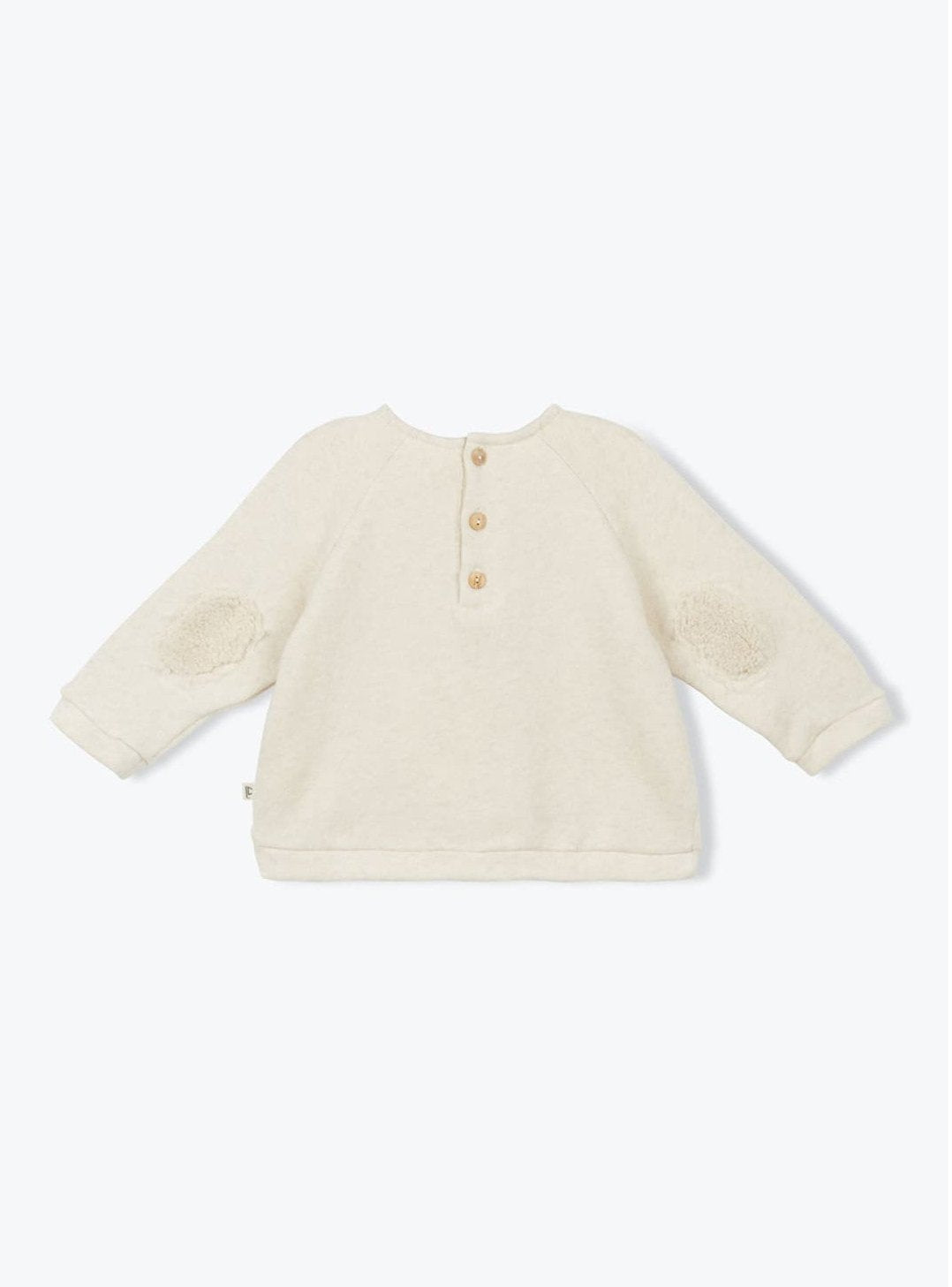 Ese Embroidered Baby Sweatshirt