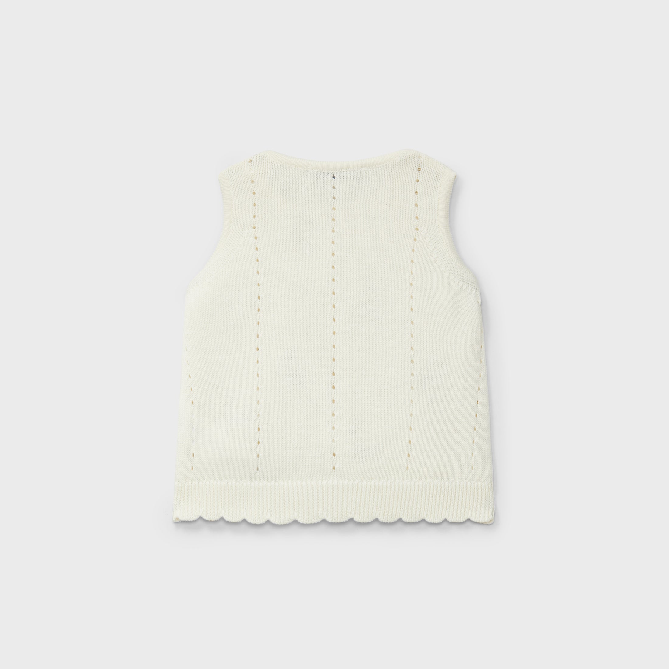 Cherry Embroidered Knit Top