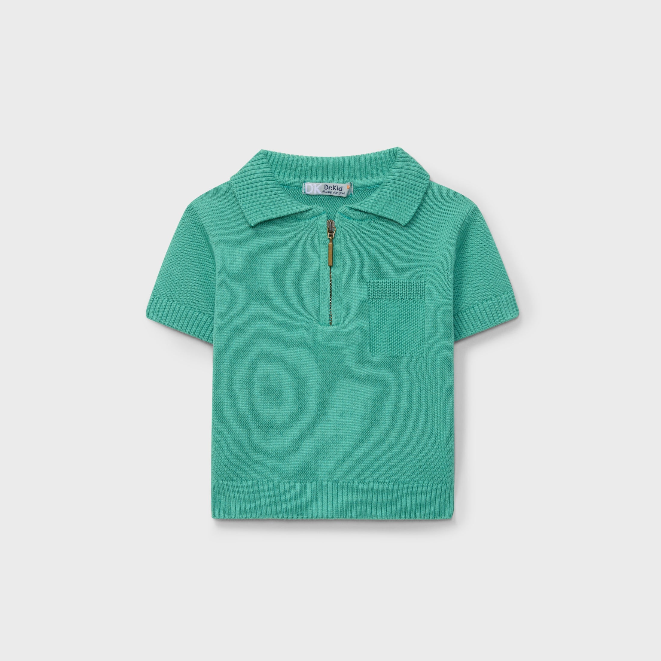 Knit Green Polo