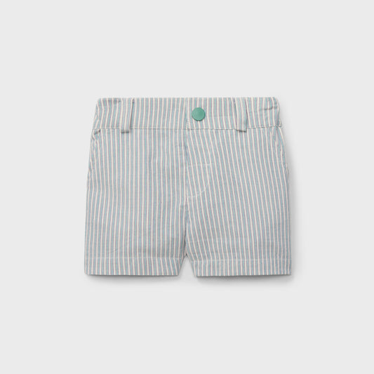 Striped Green Shorts
