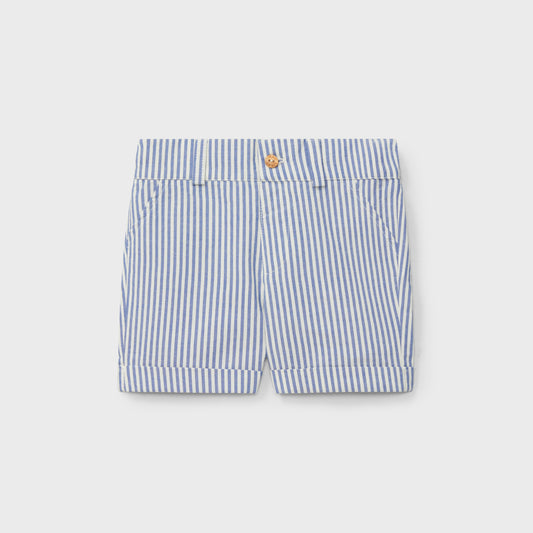 Striped Blue Shorts